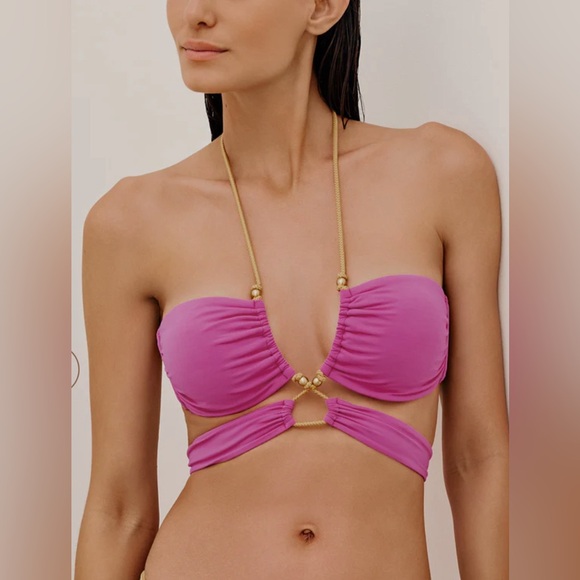 VIX PAULA HERMANNY Gi Bikini SET In Pink - Bubblegum, Large, $236 - Picture 8 of 14